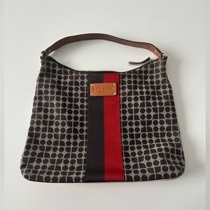 Kate Spade fabric hobo bag